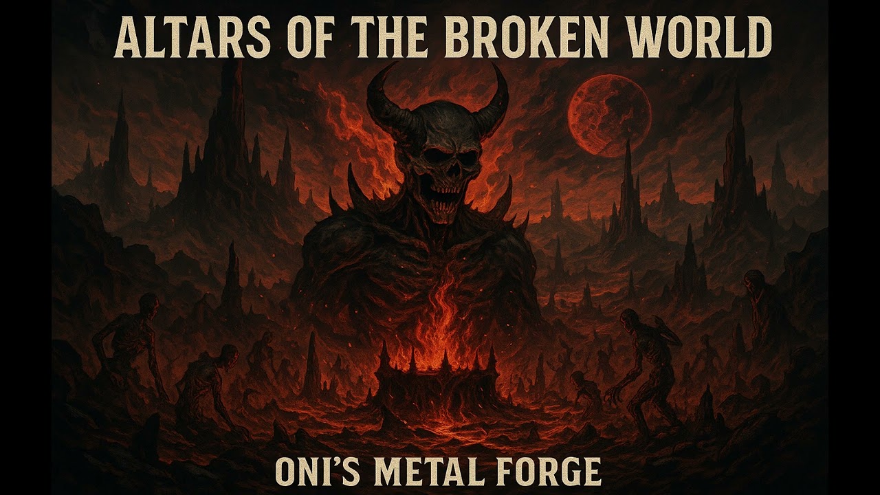 ALTARS OF THE BROKEN WORLD — Brutal Death Metal | Oni’s Metal Forge 🔥💀⚡🩸🔥