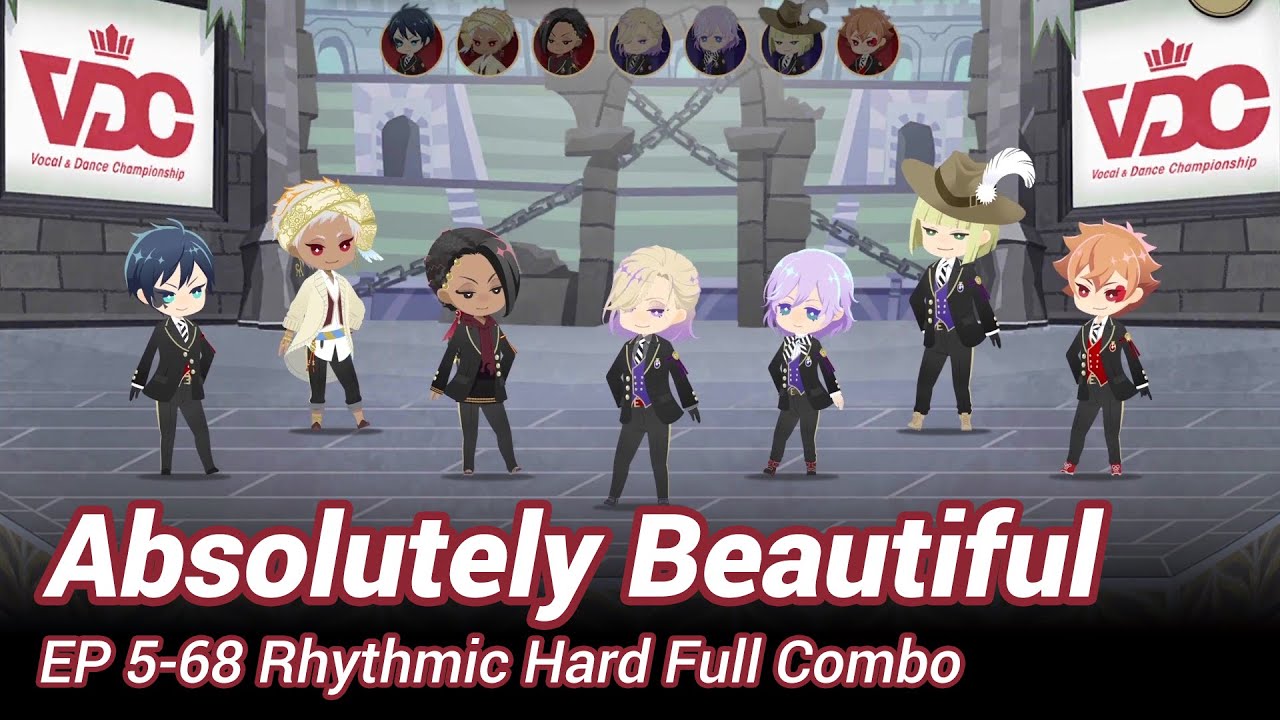 [Twisted Wonderland] Full Ver. Absolutely Beautiful Rhythmic Episode 5-68 [Hard Full Combo] 【ツイステ】