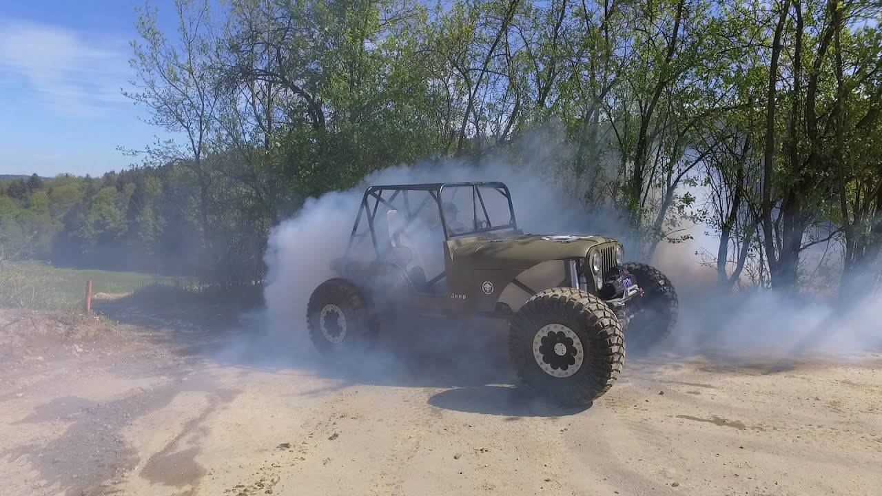 Jeep CJ LS2 Prototyp Burnout included by Matbad