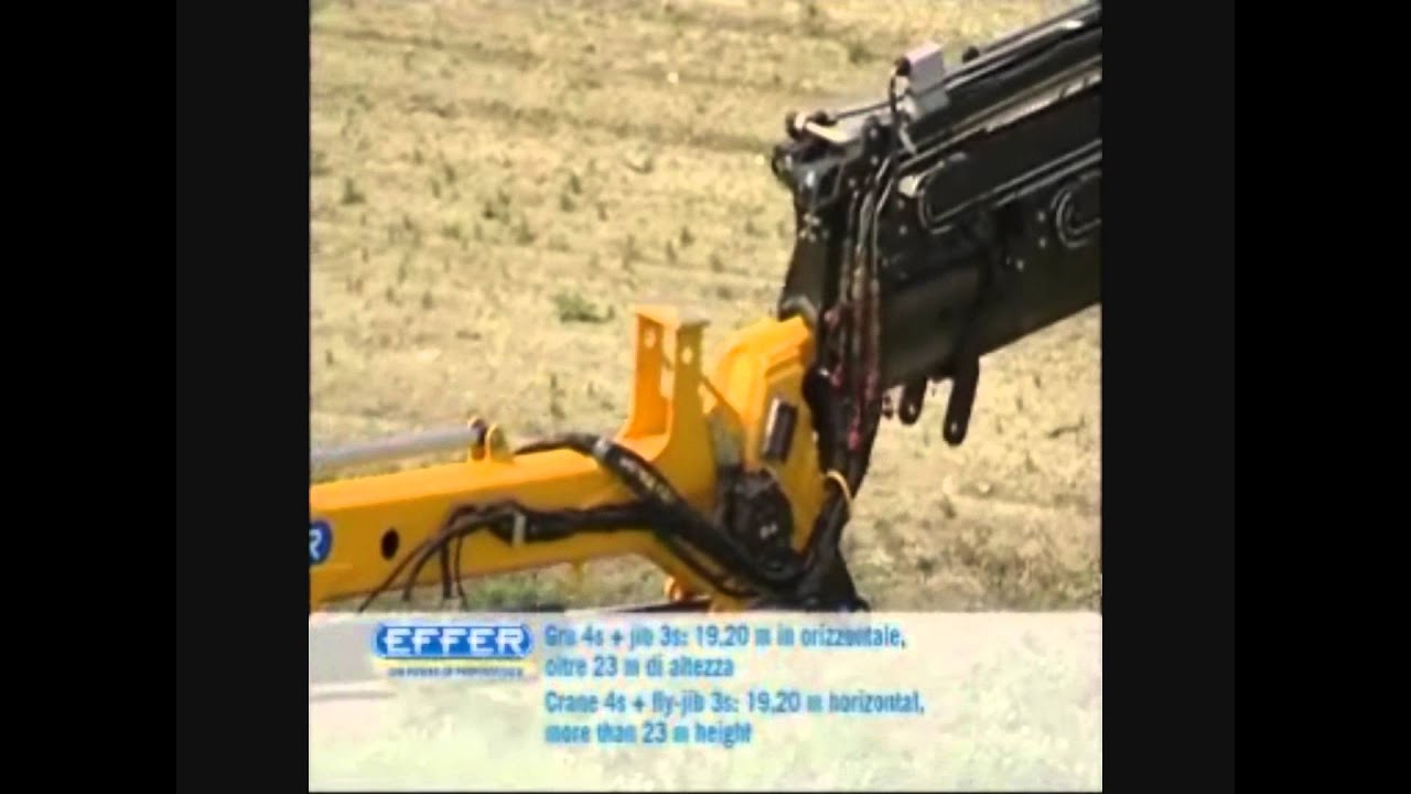 Żuraw hydrauliczny EFFER 165 - www.efferpolska.com