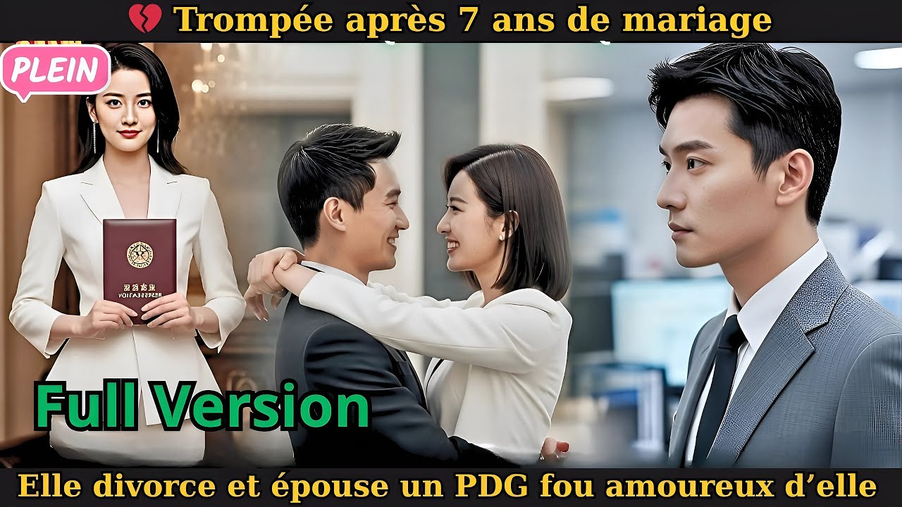 💔 Trompée après 7 ans de mariage, elle divorce et épouse un PDG fou amoureux d’elle #drama