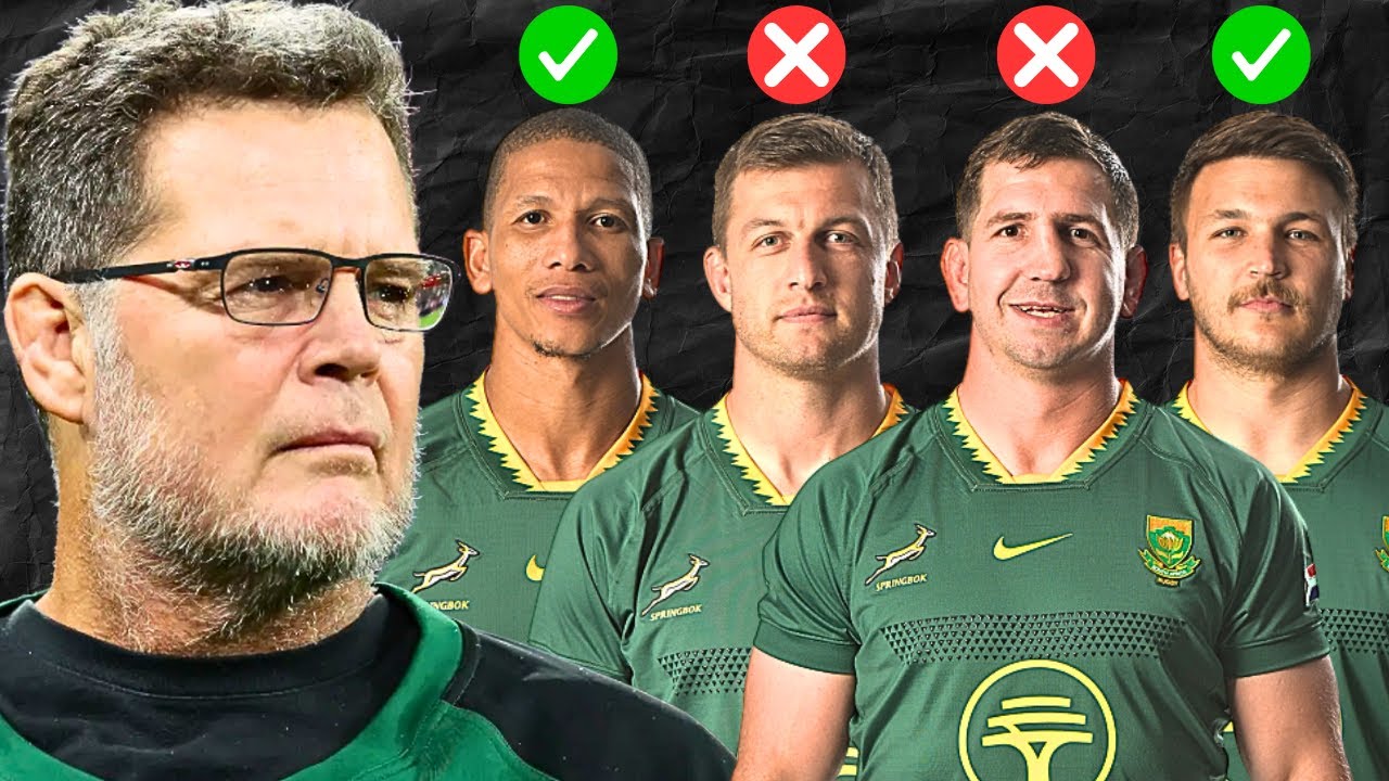 Расси сбрасывает бомбы, опережая Францию! | Объявление команды Springbok