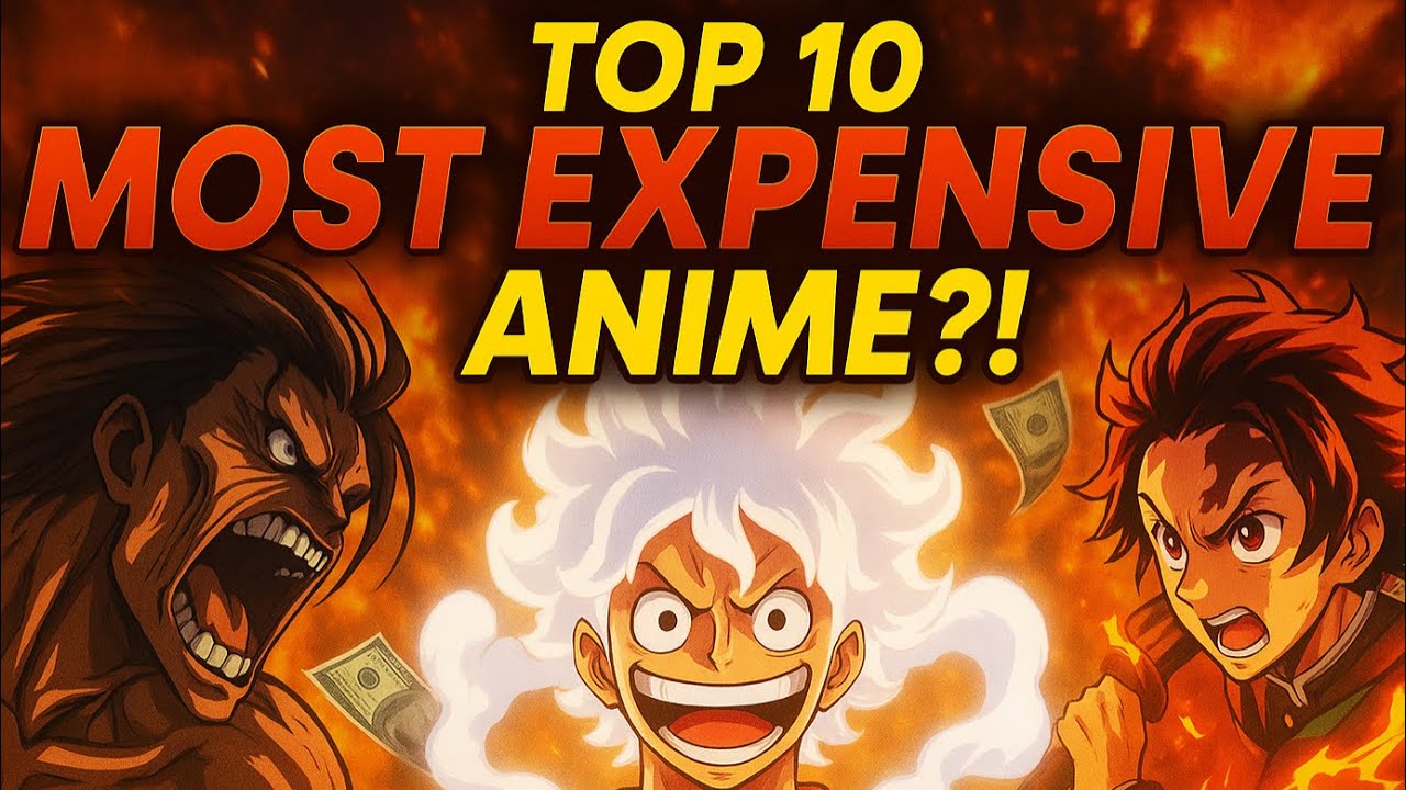 The Most EXPENSIVE Animes Of All Time