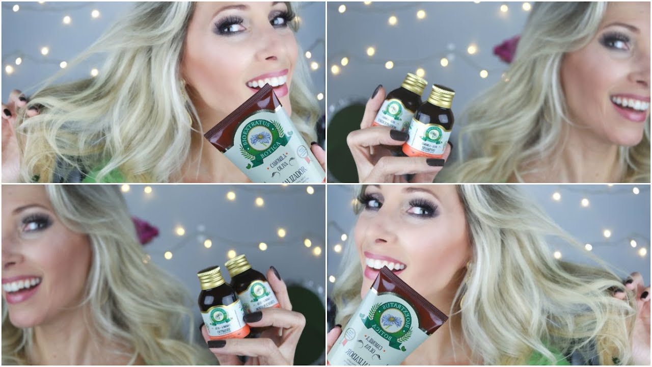 TESTEI: BioExtratus Botica Camomila! ( Shampoo + Condicionador + Finalizador)