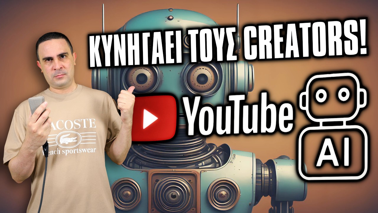 &Tau;&omicron; AI &Sigma;&tau;&omicron; Youtube Έ&chi;&epsilon;&iota; &Xi;&epsilon;&phi;ύ&gamma;&epsilon;&iota;!