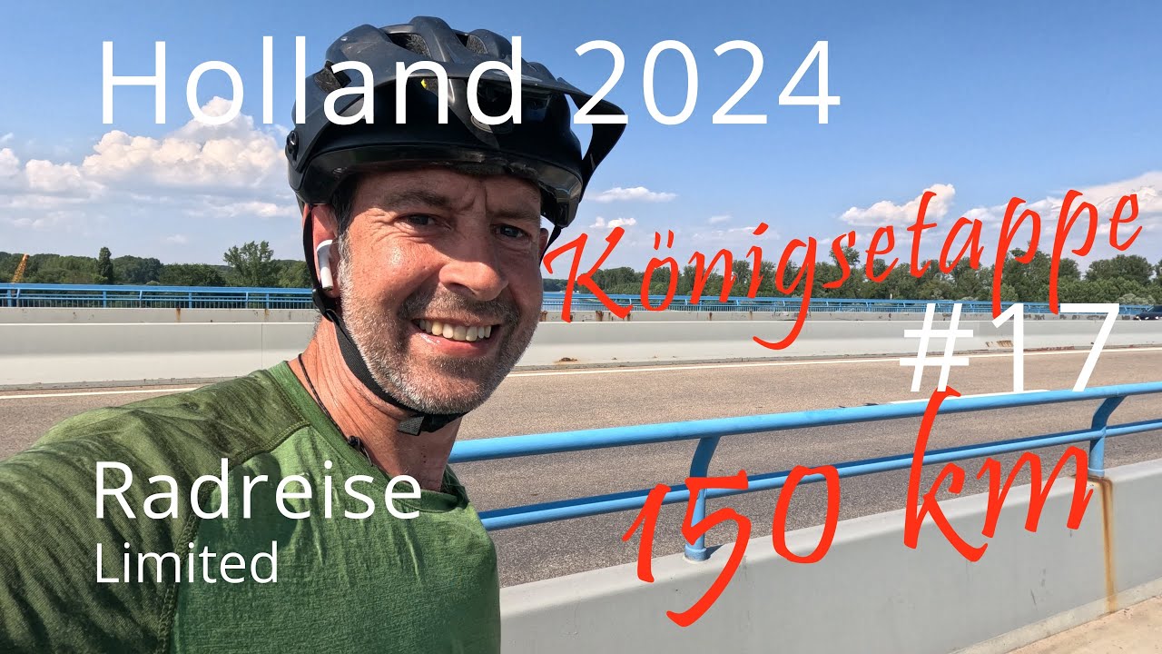 Radreisen am Limit - 150km an den Rhein - Radreise Holland 2024 #17