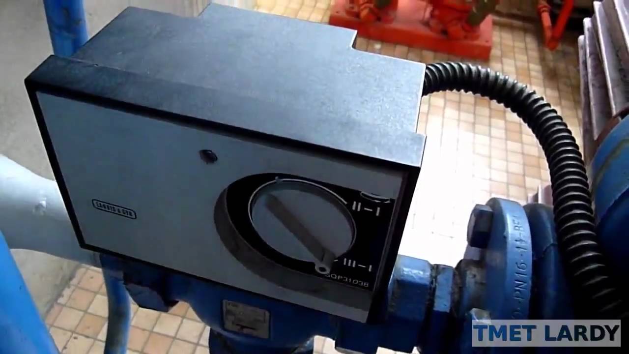 Chaud110-SQP31 Debrayage manuel-servomoteur 3 points vanne 3 voix-ECS