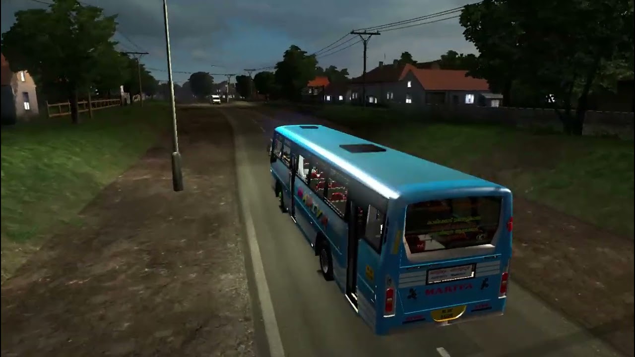 One Day As a Bus Driver | Ets2