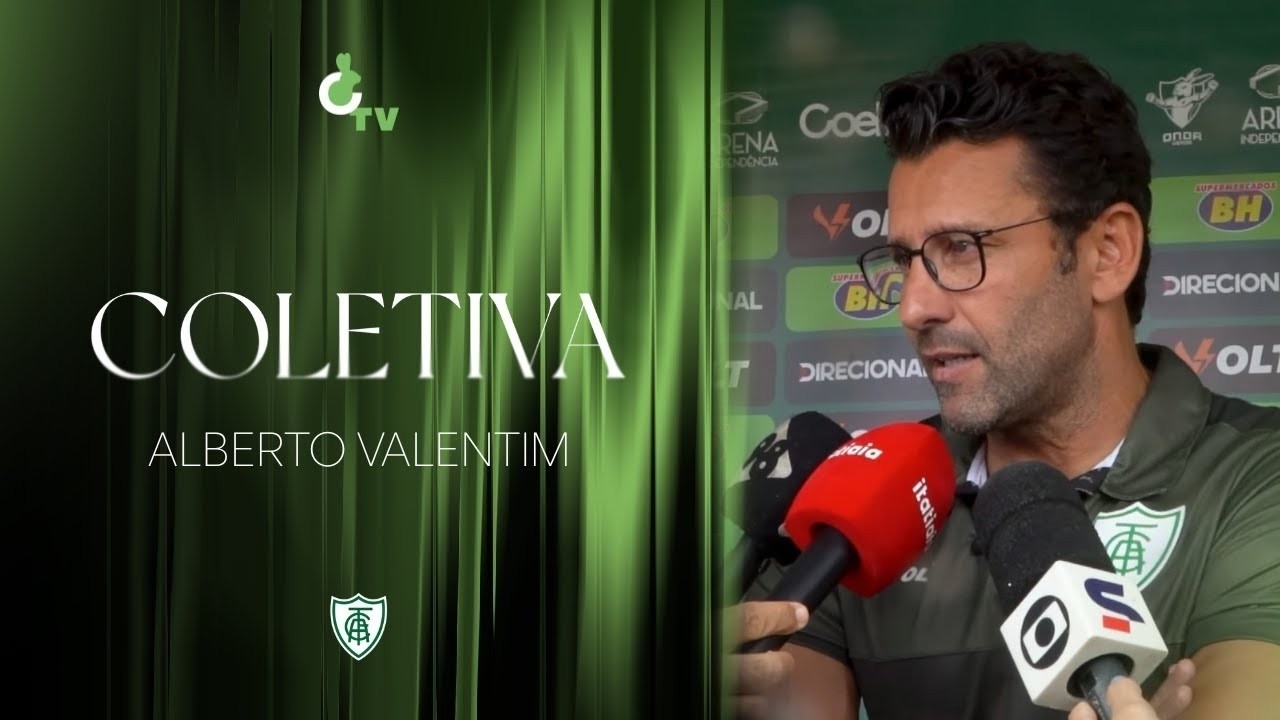 🎙️Coletiva | Alberto Valentim - Técnico | Atlético-MG 1x1 América | Coelho TV