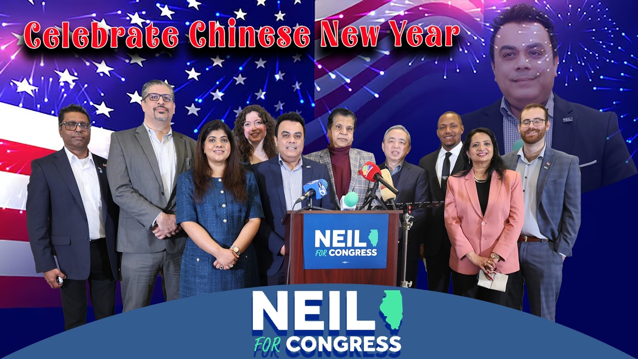 Neil Khot Announces Elgin IL will be Manufacturing Capital of America;  Celebrate Chinees new year