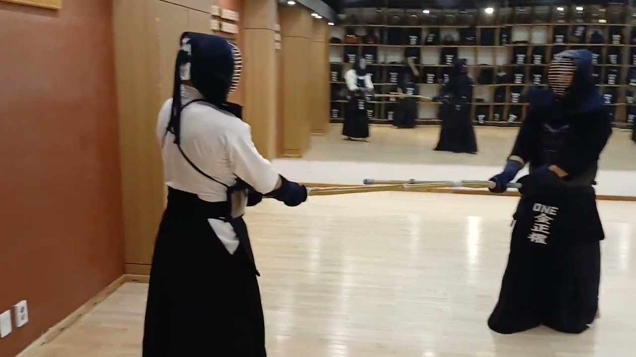 원검도관의 정신, 김정권 관장님과의 교검 기록