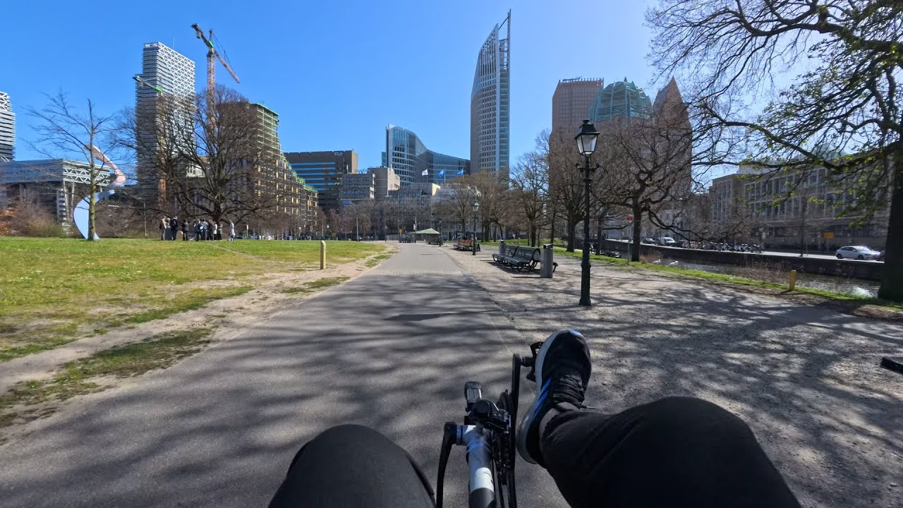 Bicycle ride to scheveningen