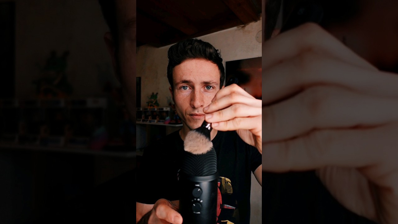 Brushing su microfono da pelle d'oca | ASMR ITA   #asmrita #asmr #asmrbrushing