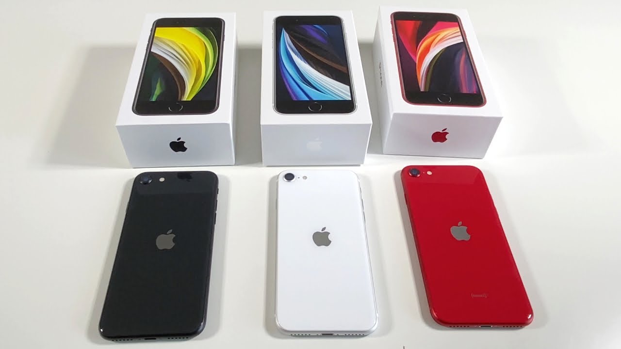 iPhone SE 2020 All 3 Colours Review: Black, White and Product Red!