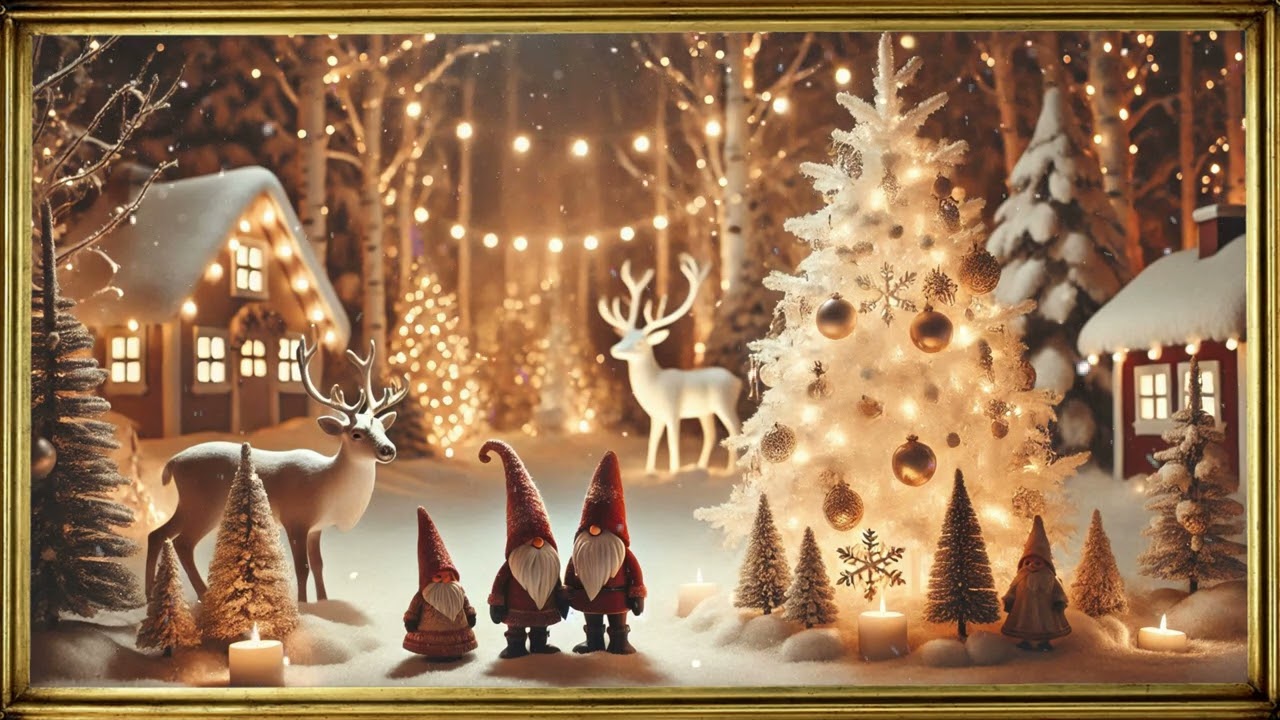 White Christmas &ndash; Visual Chill for Cozy Days | Tv Art | Tablo Ekran