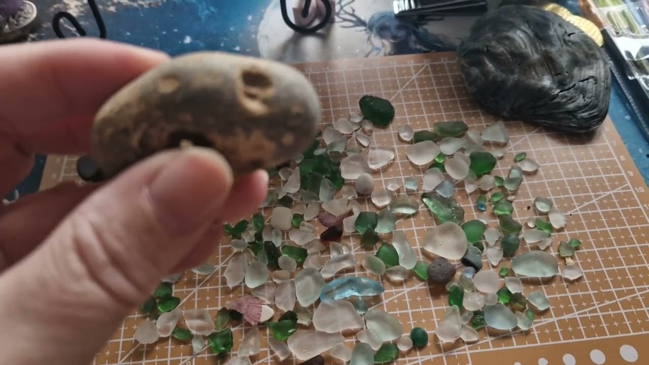 Part 3. Last morning of our stay and Seaglass hunting.