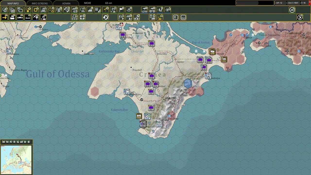 WITE2 PBEM T16 ARMY GROUP SOUTH A