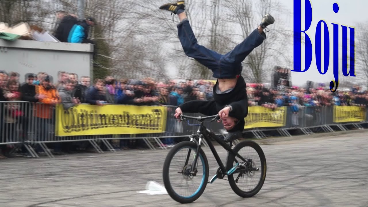 OldtimerbazaR ~ Sosnowiec - Mistrz Polski w MTB Stunt Damian Boju Bojdoł oraz Wąski and Lukas Stunts