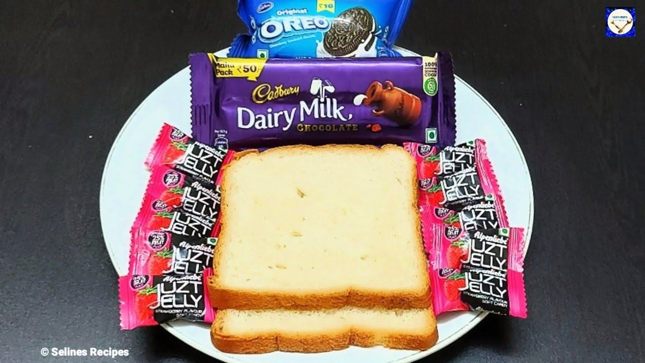 Chocolate Birthday Bread Cake in 15 Minutes | Dairy milk Cake | Just jelly Cake |Quick & Easy Cake |
