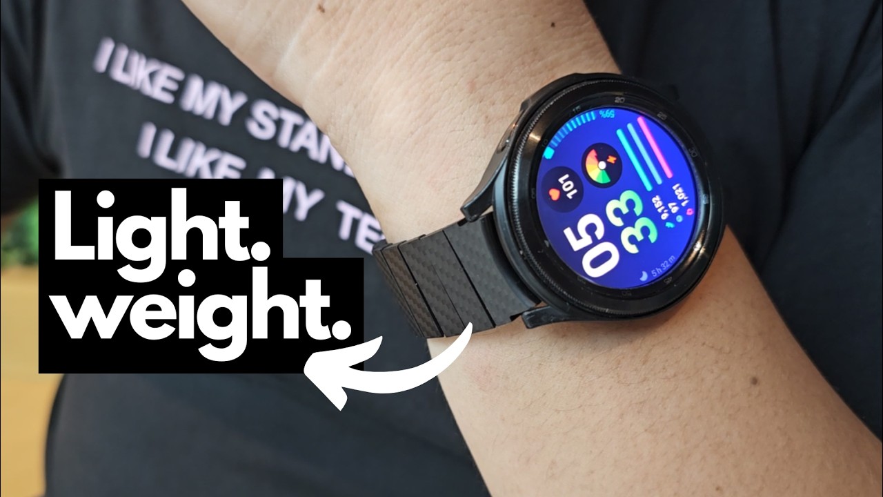 PITAKA Carbon Fiber Band for Samsung Galaxy Watch - The Watch Band FOR ALL? (REVIEW)