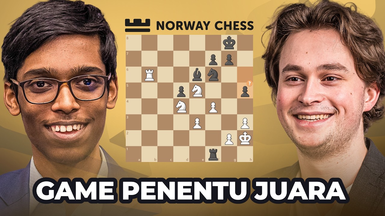 SEJARAH BARU! MOMEN AKHIR PENENTUAN JUARA NORWAY CHESS 2026