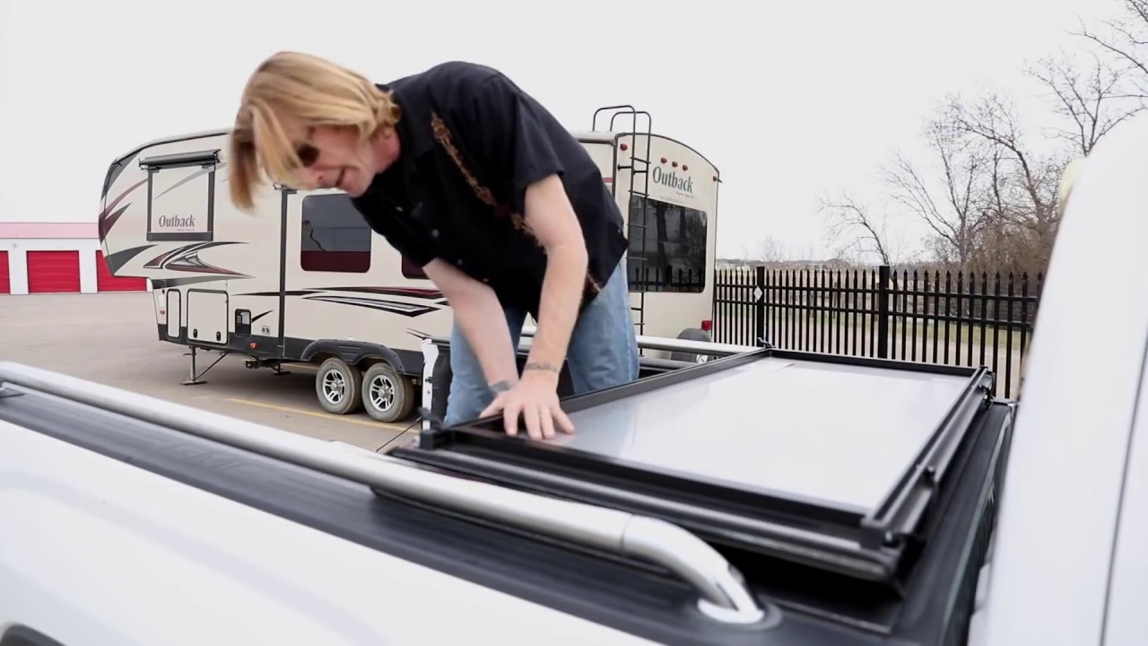 Revew of the LoMax Tonneau Cover - Hard Folding Truck Bed Cover - RHRSwag