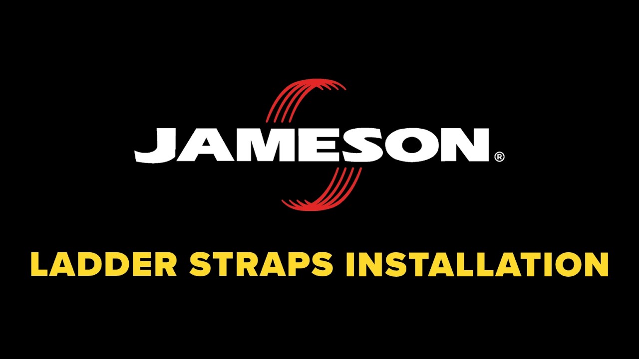 Jameson Ladder Straps Installation Guide | Secure Your Ladder to Poles & Trees