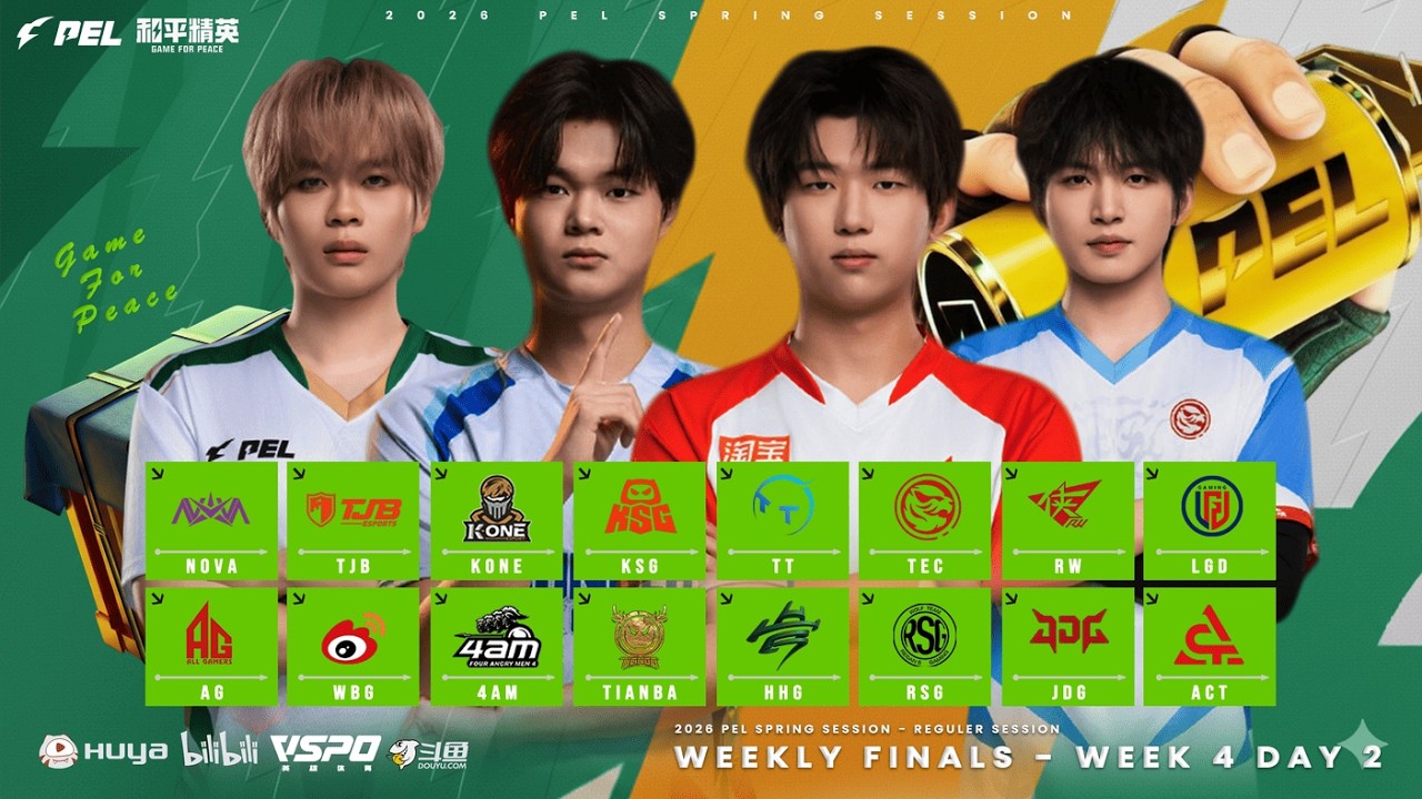 LIVE : 2026 PEL SPRING SESSION WEEK 4 DAY 2 | WEEKLY FINALS | 2026 PEL 春季周期末考试 第4周 第2天