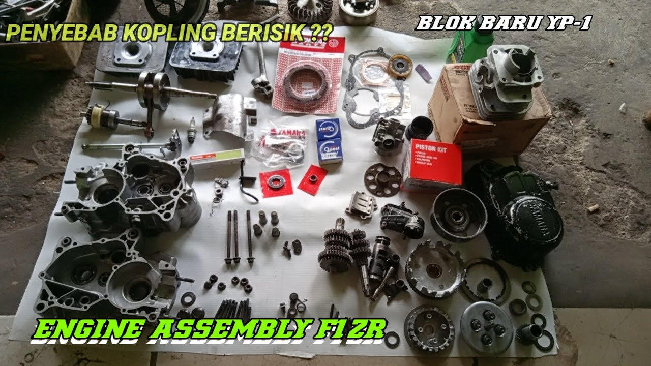 GANTI BLOK BARU YP-1 F1ZR, MERAKIT MESIN F1ZR KEMBALI KE STANDAR !! DNS RACING