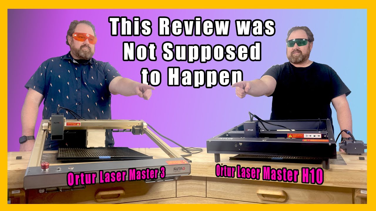 This Video Wasn't Supposed to Happen :: Ortur Laser Master H10 Review