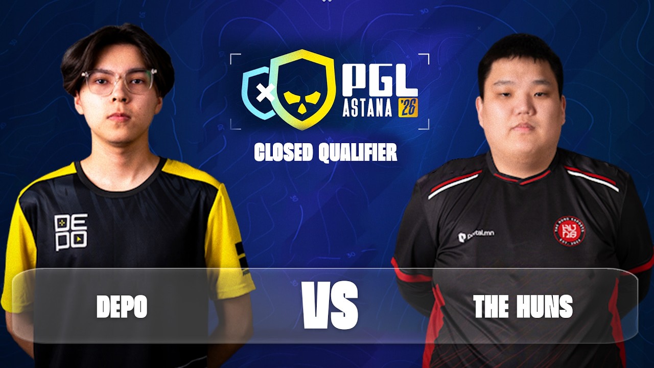 The Huns vs DEPO | PGL Astana Asia Closed Qualifier | 🇲🇳 CAST