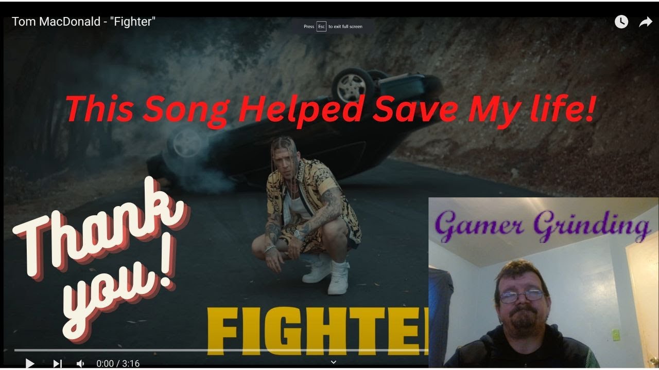 This Song & A Few other People Saved My Life! (Thanks Tom)