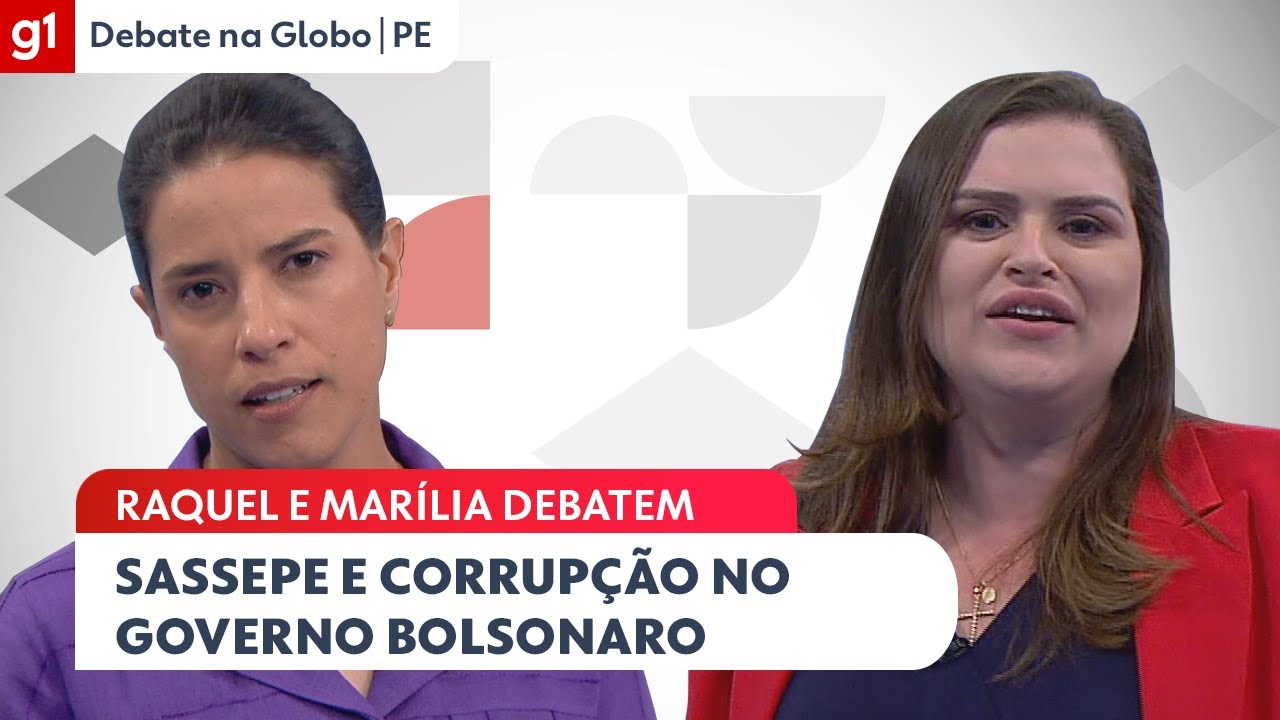 Marília e Raquel debatem sobre Sassepe e corrupção no governo Bolsonaro no #DebateNaGlobo