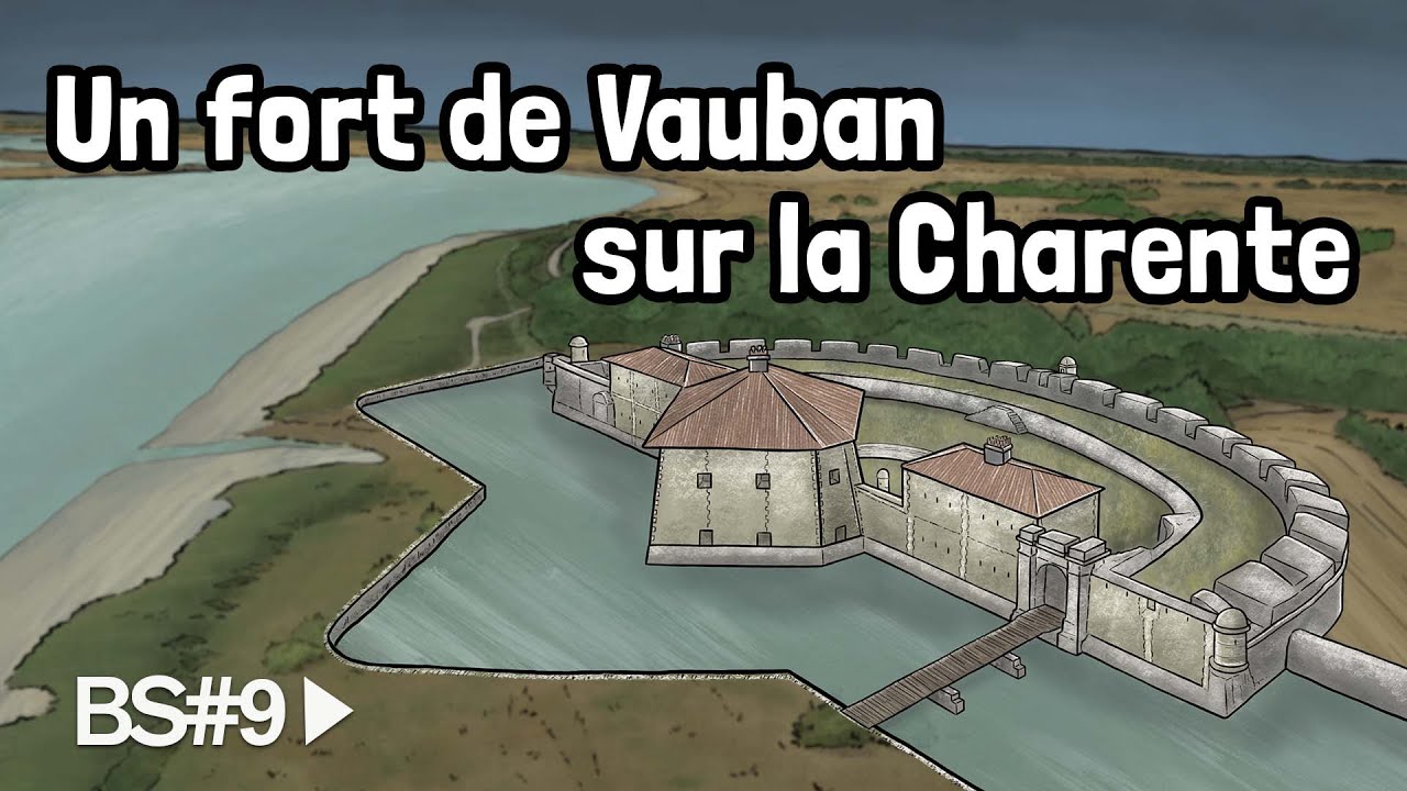 Un fort de Vauban sur la Charente