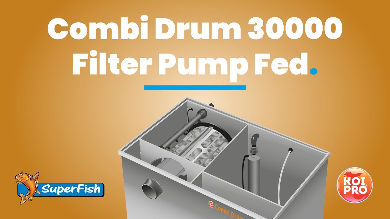 Superfish Koi Pro Combi Drum 30000 Filter | Pump Fed