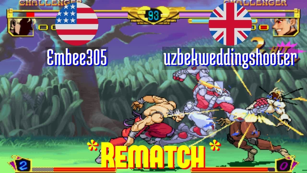 FT3 @jojobanr1: Embee305 (US) vs uzbekweddingshooter (GB) [JoJo HFTF jojoban Fightcade] Feb 21