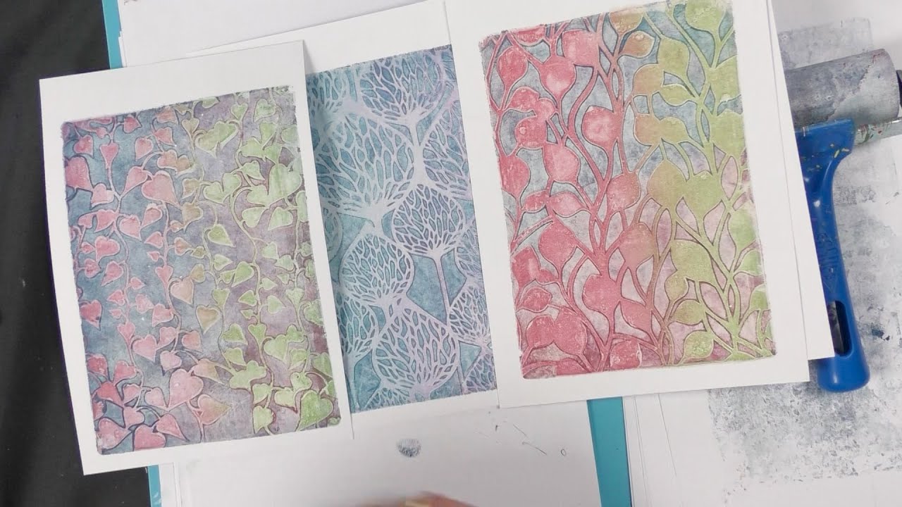 New Stencils by Tracey Dutton - A Lavinia Stamps Tutorial
