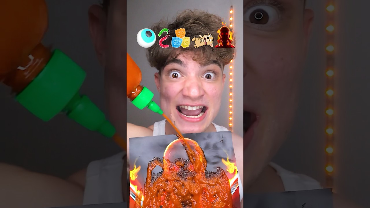 Giant Gummie Snacks ASMR! 🤤 ft. @packgod.