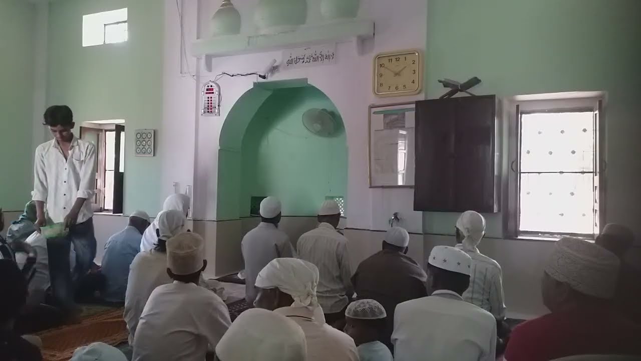 जुमा का खुतबाऔर नमाजऔर दुआ16रमजान1447हिजरी 6मार्च2026रमजान में फर्ज नमाज ना छोड़े नमाज हमेशा पढ़ें
