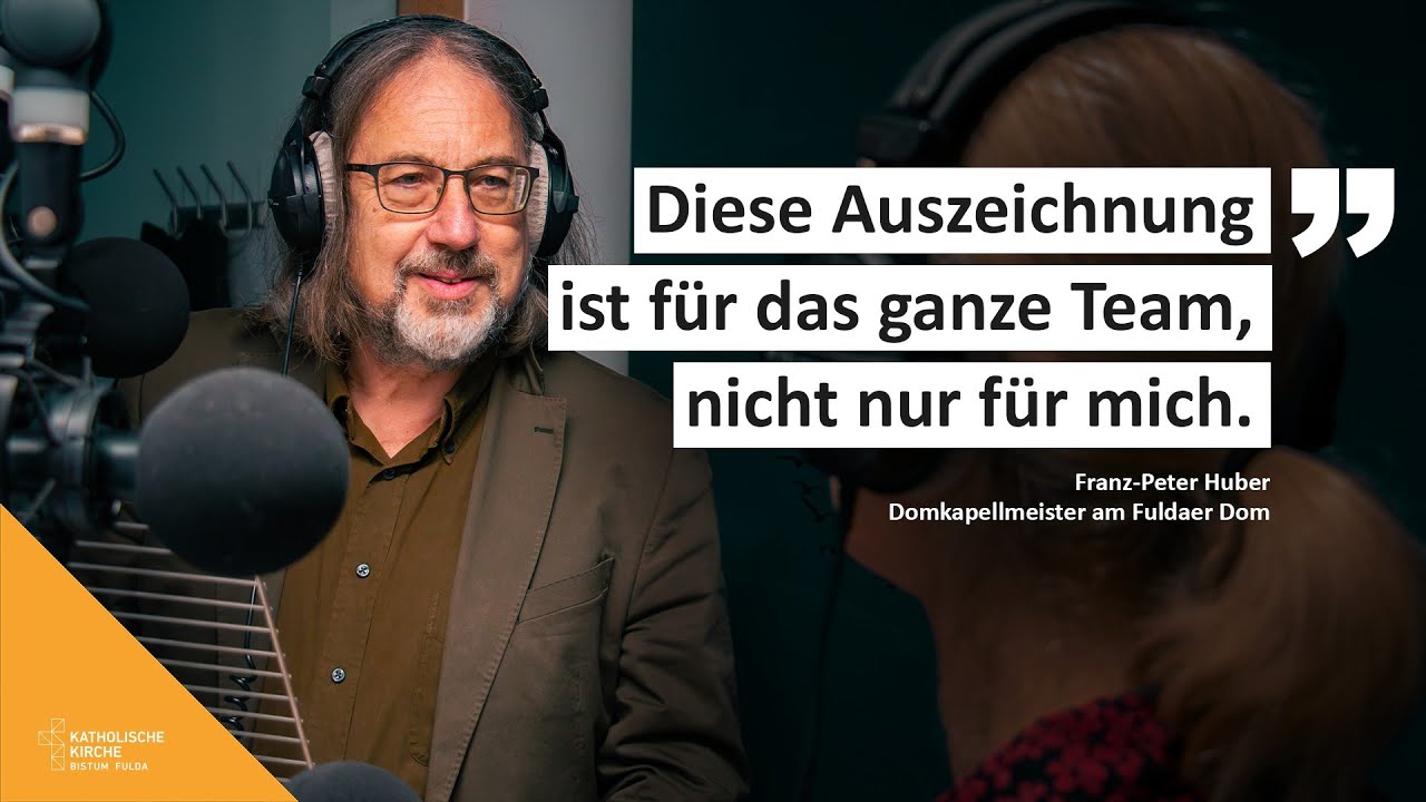 Podcast: Große Ehre - Domkapellmeister Franz-Peter Huber über seine jüngste Auszeichnung