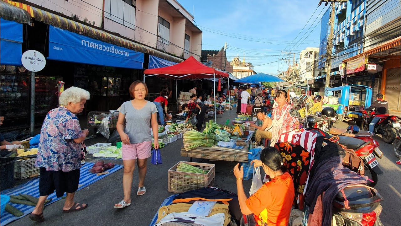 เดินตลาดเช้า เมืองเชียงราย | VchaiBlog