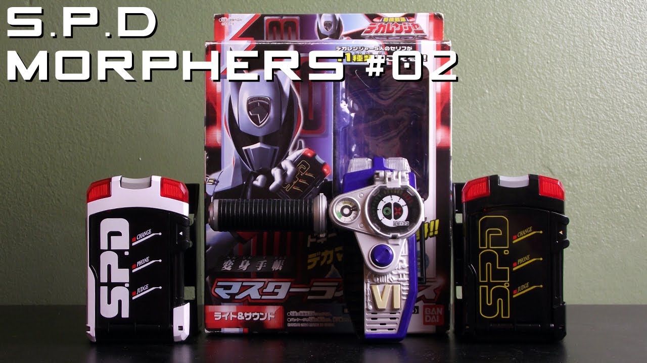 Ranger Review 02 The S.P.D Morphers