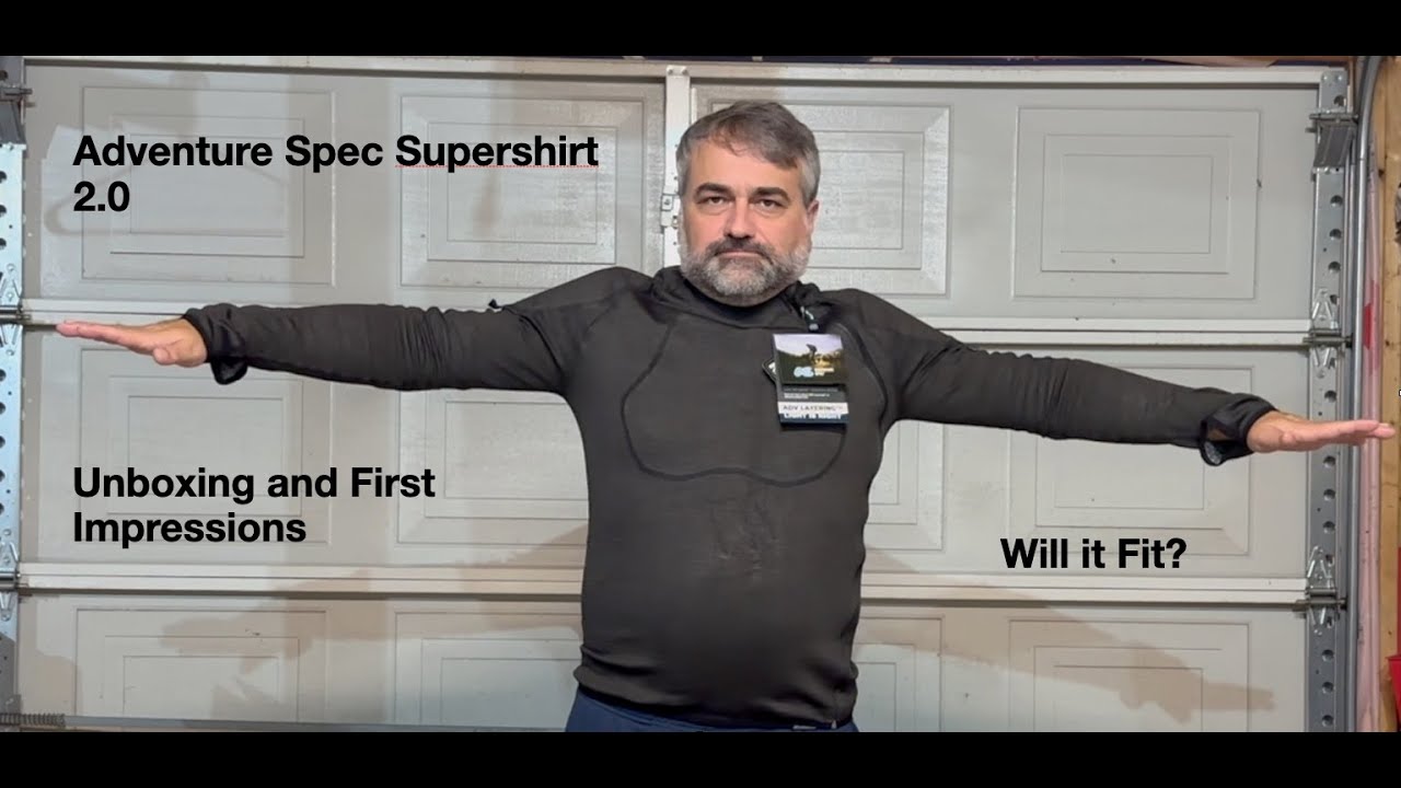 Adventure Spec Supershirt 2.0 Unboxing and First Impressions