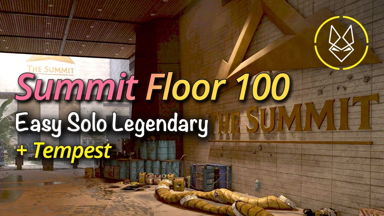 The Division 2 [ PS5 / Summit ] Easy Legendary Solo Floor 100 & Tempest