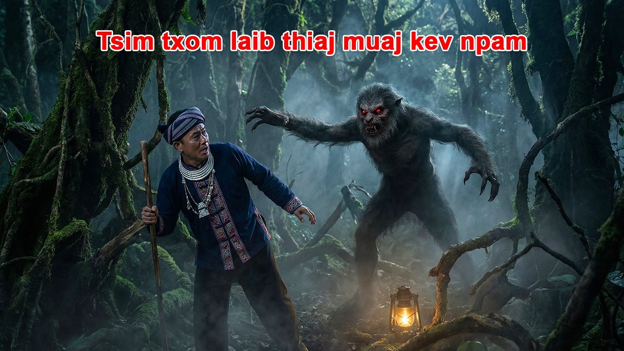 Tsim txom laib thiaj muaj kev npam Hmong Storieds 苗族的故事