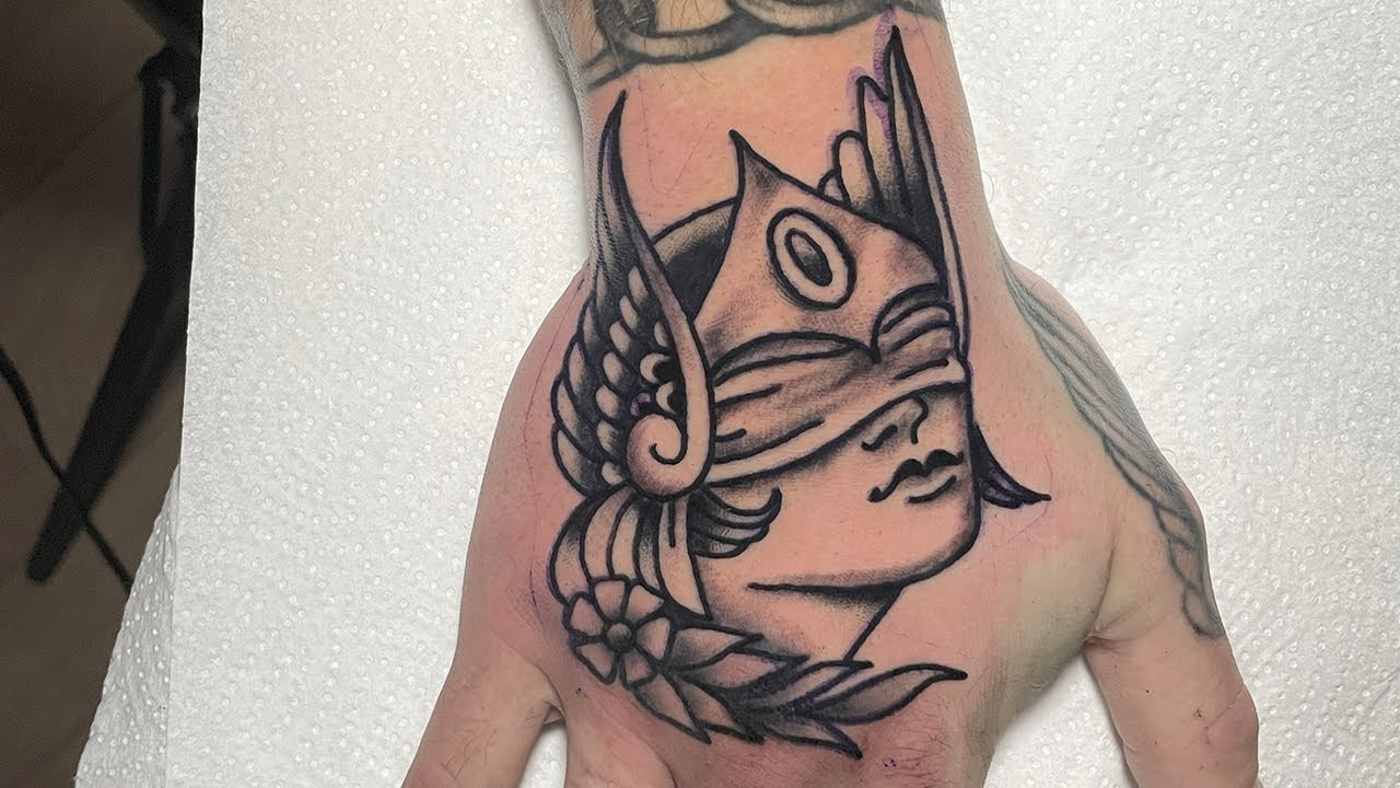 Traditional Hand Tattoos - Real Speed Time Tattooing -  By Jorge Ramirez (part 1)
