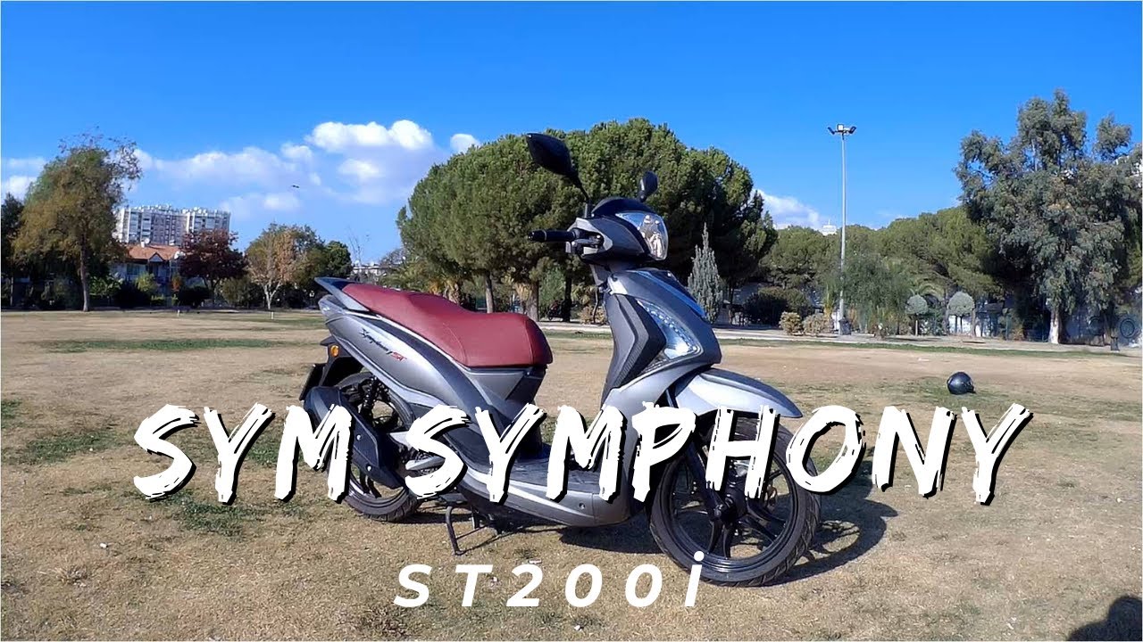 SYM SYMPHONY ST200i ve SCOOTERLI YAŞAMA DAİR