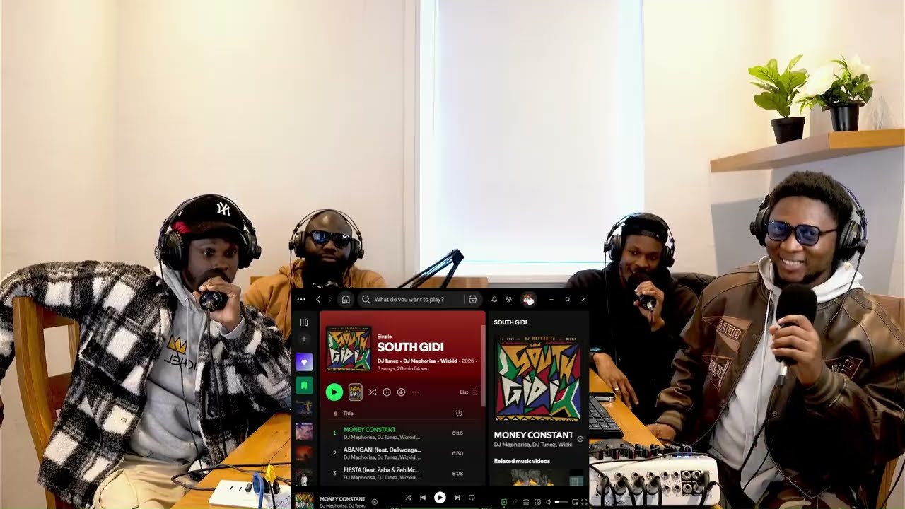 Wizkid, DJ Maphorisa, DJ Tunez и Mavo — MONEY CONSTANT / Реакция Vibes on Vibes