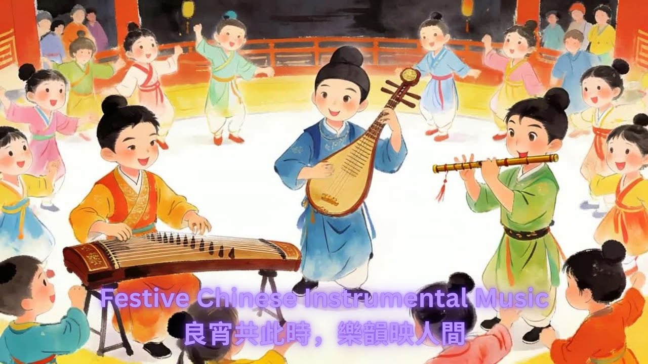 Festive Chinese Instrumental Music | 良宵共此時，樂韻映人間