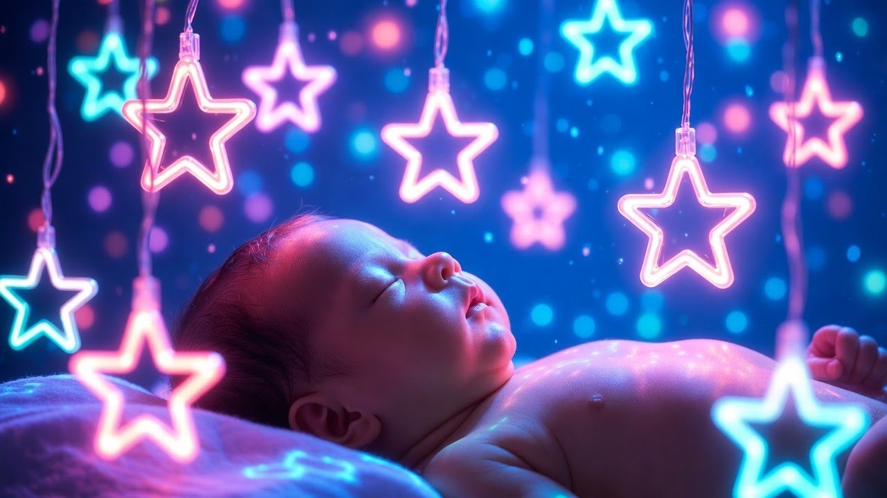 1 Hour Moonbeam Lullaby 🌙 | Gentle Classical Music for Baby Deep Sleep